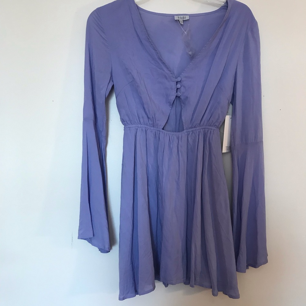 NWT Tobi skater dress bell sleeves